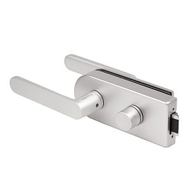 Комплект: замок+ручка Armadillo (Армадилло) для стеклянной двери 